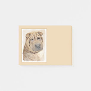 Post-it® Peinture Shar Pei - Cute Original Chien Art