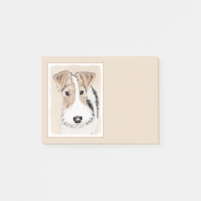 Post-it® Peinture Terrier de Renard de fil - Cute Original  (Devant)