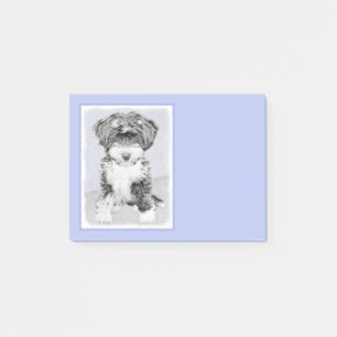 Post-it® Peinture Tibétaine Terrier - Cute Original Chien A