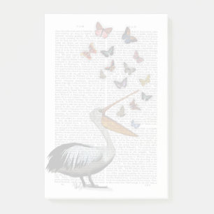 Post-it® Pélican et papillons