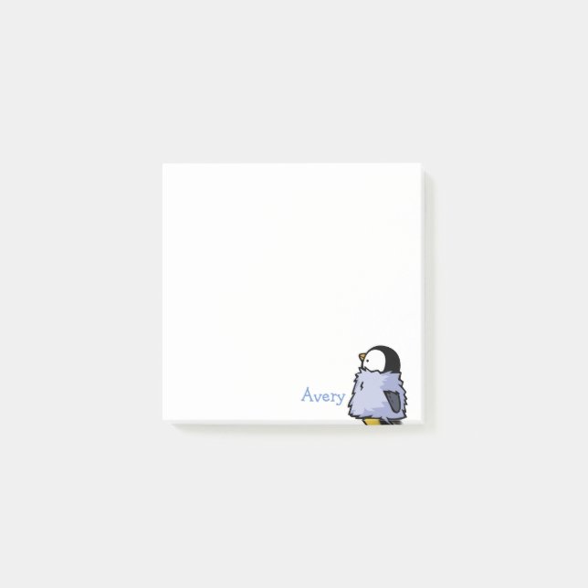 Post-it® Penguin Chick look Post-It Notes (Devant)