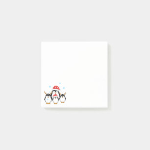 Post-it® Penguins de vacances d'hiver