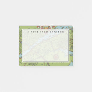 Post-it® Péninsule de Gaspé, carte du Canada