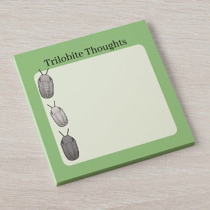 Post-it® Pensées de Trilobite - Fossile Préhistorique