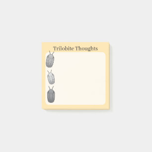 Post-it® Pensées de Trilobite - Fossile Préhistorique
