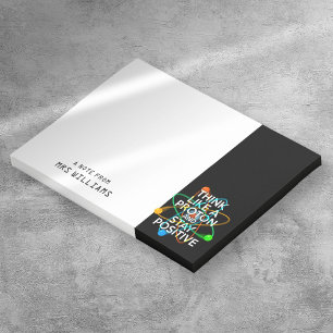 Post-it® Pensez comme un proton et restez positif, personna