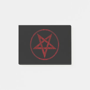 Post-it® Pentagram Red Devil