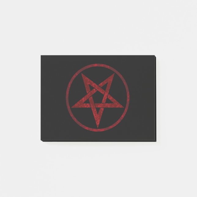 Post-it® Pentagram Red Devil (Devant)