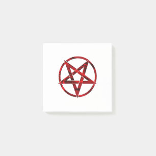 Post-it® Pentagram Red Devil