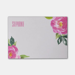 Post-it® Peonies roses