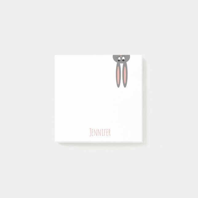 Post-it® Pépages Lapin de Pâques Notes postales personnalis (Devant)