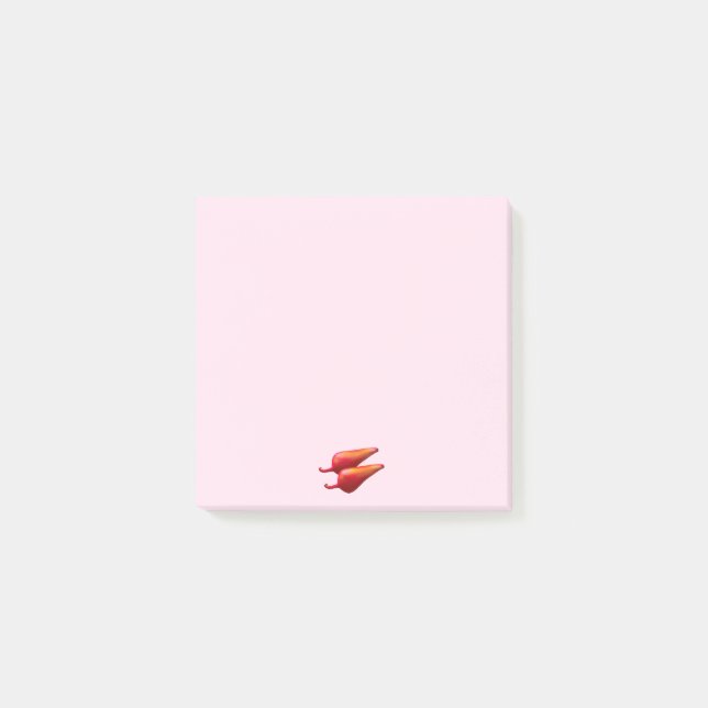 Post-it® Peppers Red Peppers packs de notes roses (Devant)