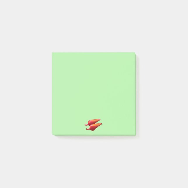Post-it® Peppers Red Peppers - Paquets verts (Devant)