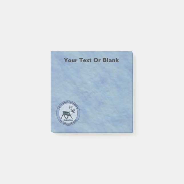 Post-it® Père Noël 1er Polar Airlift Sqdn - Subduit (Devant)