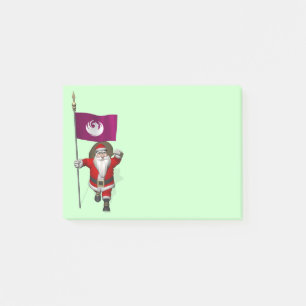 Post-it® Père Noël Avec Ensigne De Phoenix