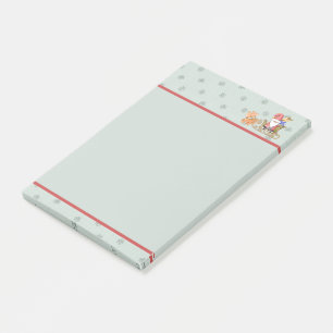 Post-it® Père Noël avec Reindeer et Holiday Sleigh