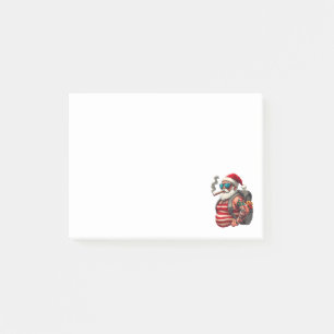 Post-it® Père Noël de Noël tatoué Street Rebel