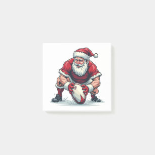 Post-it® Père Noël Jouer au football Imaginaire Joueur de N