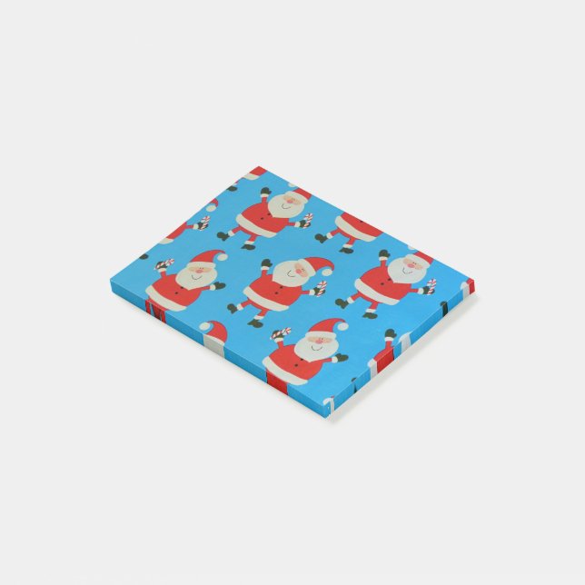 Post-it® Pères Noël heureux (Incliné)