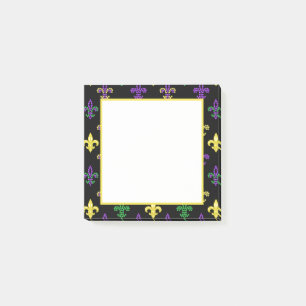 Post-it® Perles Fleur de Lis - Notes noires