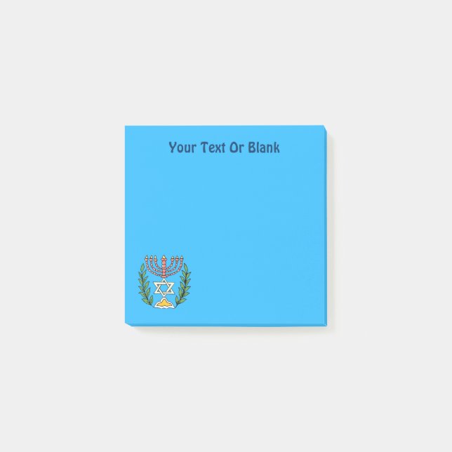 Post-it® Persian Magen David Menorah (Devant)