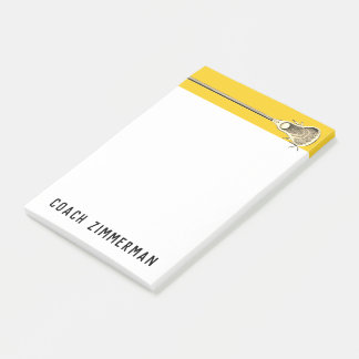 Post-it® Personalized Lacrosse