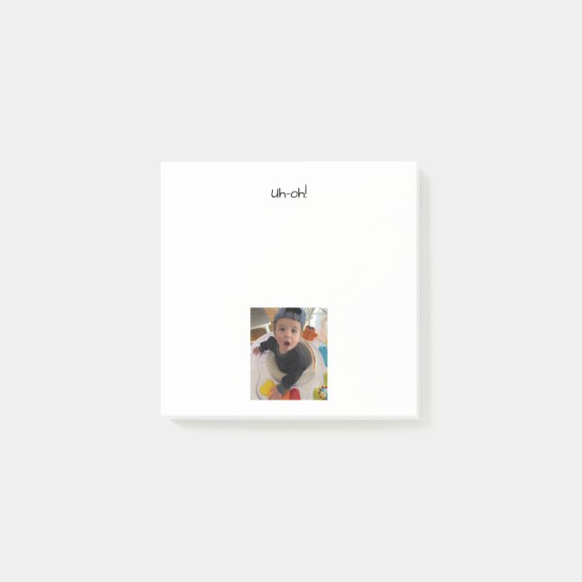 Post-it® PERSONALIZED PHOTO notes (Devant)