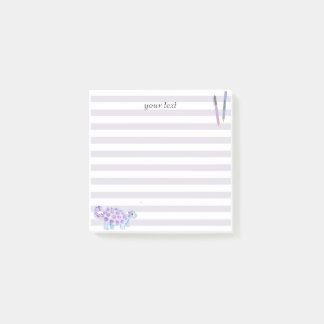 Post-it® personnalisation mignon simple dessin animé animal
