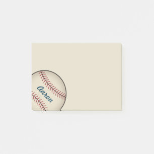 Post-it® Personnalisé Baseball Sports Post It Notes Cadeau