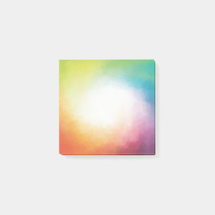 Post-it® Personnalisé bleu violet vert rouge orange jaune t