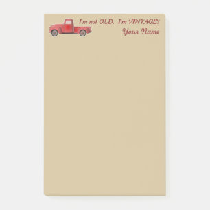 Post-it® Personnalisé Je ne suis pas vieux Je suis Vintage
