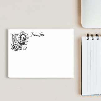 Post-it® Personnalisé Pas Trop de Livres