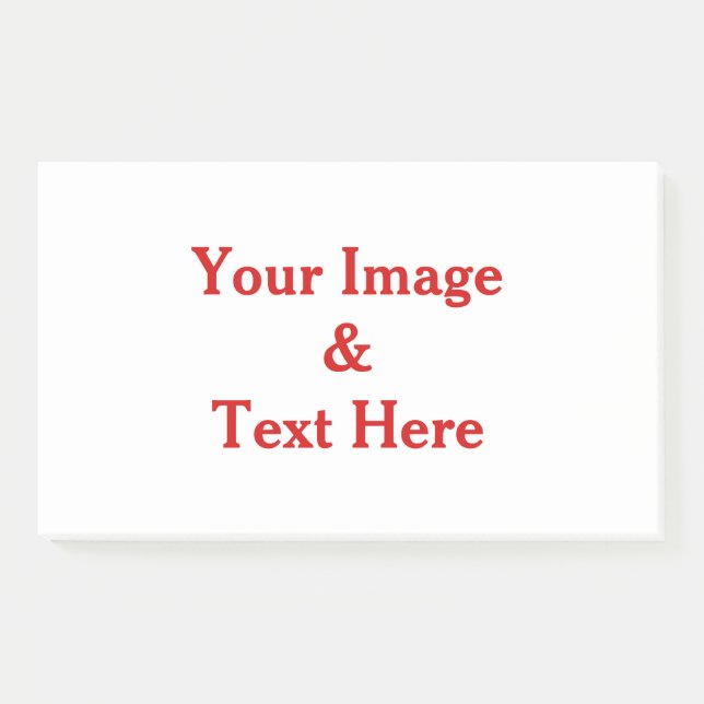 Post-it® Personnalisé Personnalisé Votre Propre Photo (Devant)