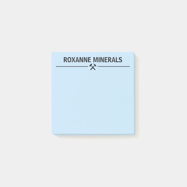 Post-it® Personnalisé pour géologue (Devant)