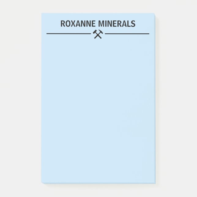 Post-it® Personnalisé pour géologue (Devant)