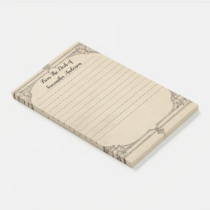 Post-it® Personnaliser Antique en détresse Personnel  P