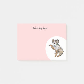 Post-it® Personnaliser Australian Shepherd