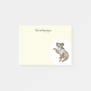Post-it® Personnaliser Australian Shepherd
