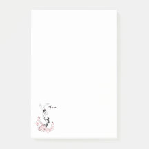 Personnaliser Ballerina Sketch en rose