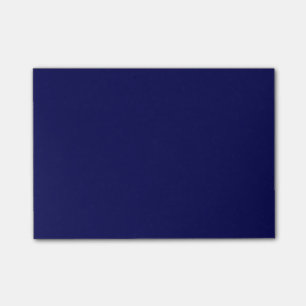 Post-it® Personnaliser bleu bleu couleur solide marine