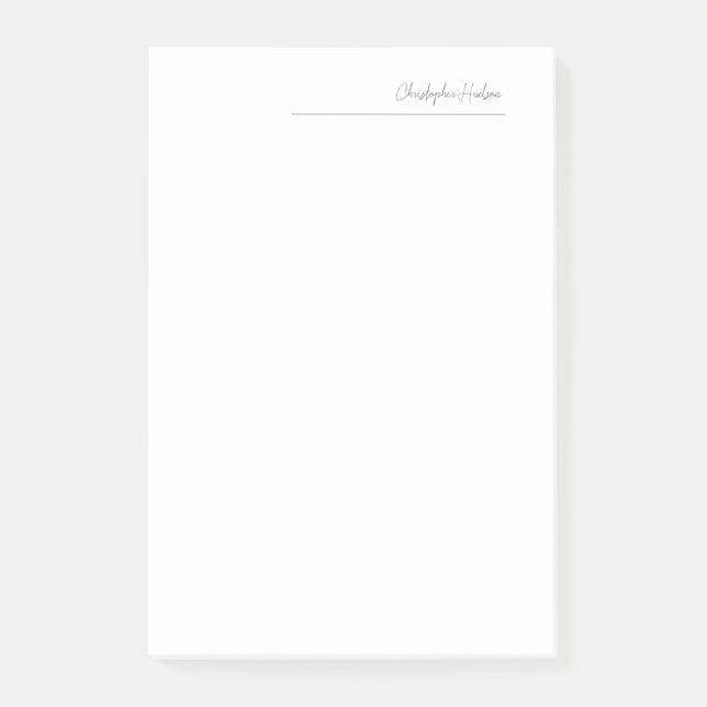 Post-it® Personnaliser de création simple professionnelle (Devant)