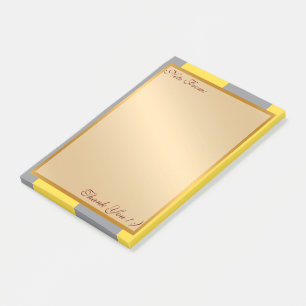 Post-it® Personnaliser Jaune Clair Et Gris Doux