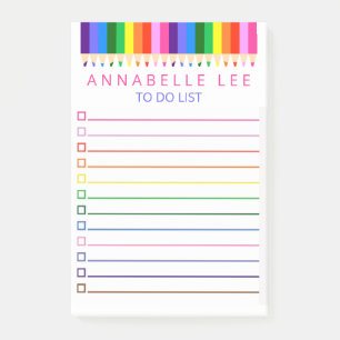 Post-it® Personnaliser la liste des tâches du crayon arc-e