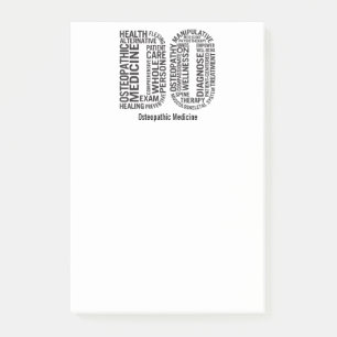 Post-it® Personnaliser la médecine ostéopathique DO Osté