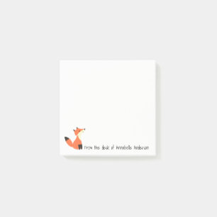 Post-it® Personnaliser le mignon ami Foxy