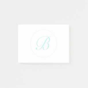 Post-it® Personnaliser le monogramme de script dans un cerc