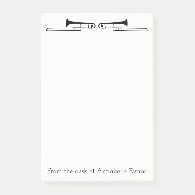 Post-it® Personnaliser les Trombones (Devant)