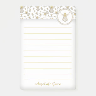 Post-it® Personnalisez: Noël d'or "Ange de grâce"