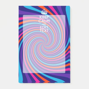 Post-it® Personnalisez votre texte Conserver le calme sur M