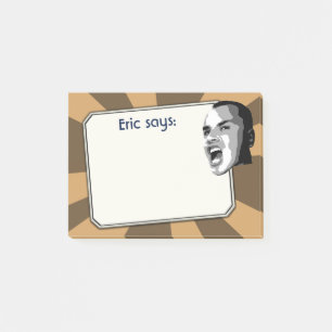 Post-it® Personne criant sur tous faisceaux lumineux de